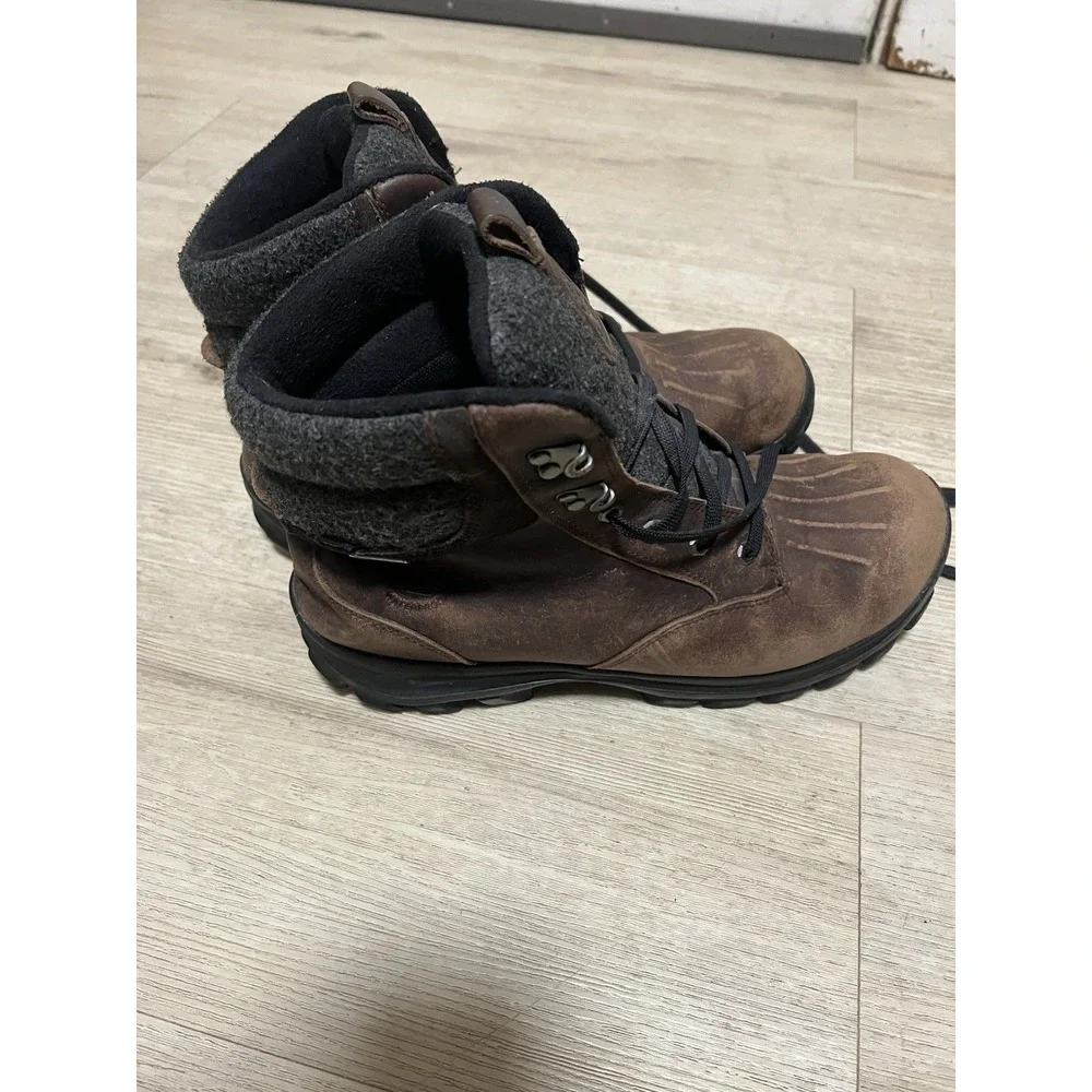 TIMBERLAND MEN'S A186R CHILLBERG WP INSULATED BOOT BROWN‎ FULL GRAIN Size 11